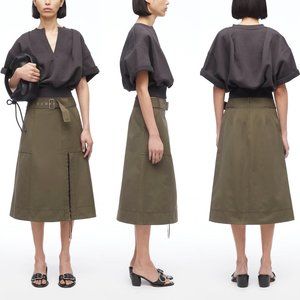 3.1 Philip lim utility lace up A-line midi skirt FINAL PRICE NO OFFERS